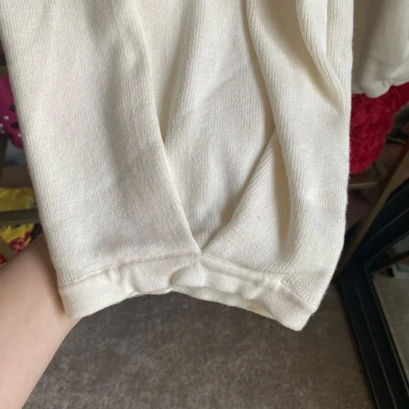 Amazon Cream Track Pants Versatile Comfort - Picture 3 of 3